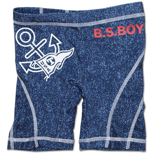 ベビー用スイムパンツ水着 B.S.BOY 835273-s　ネイビー 90