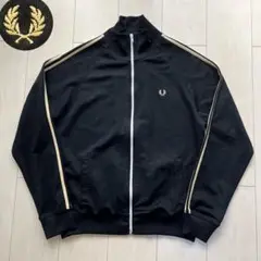 FRED PERRY フレッドペリー トラックジャケット 黒 ベージュ