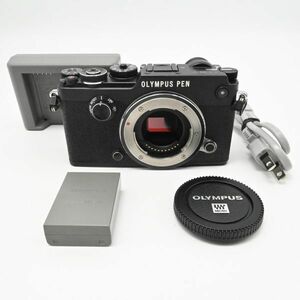 新品級の極上美品/動作◎　OLYMPUS ミラーレス一眼 PEN-F Body BLK　オリンパス