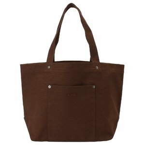 アーペーセー トートバッグ A.P.C. COCPR M61832 CAJ CHOCOLAT APC タイス キャンバス ブラウン レディース メンズ ユニセックス