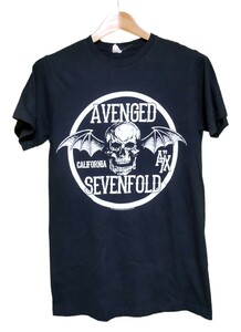 US古着レギュラー★バントT★A VENGED SEVEN FOLD★ヘビメタ★ Tシャツ 半袖 黒