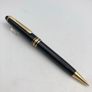 ★E12189/MONTBLANC モンブラン/シャープペンシル/MEISTERSTUCK マイスターシュテュック/ツイスト式/ブラック×ゴールド/動作未確認 す