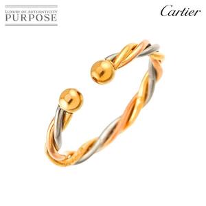 カルティエ Cartier ツイスト トリニティ 9号 リング K18 YG WG PG スリーゴールド 3カラー 750 指輪 Trinity Ring 90259110