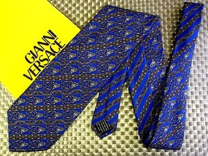 ★2687S★新品【メデューサ 装飾 柄】ヴェルサーチ【GIANNI VERSACE】ネクタイ