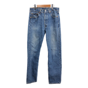 00年代 Levi's リーバイス 501 デニムパンツ ブルー (メンズ W32 L34) 中古 古着 R5351