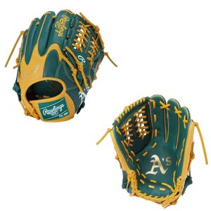 1681696-Rawlings/軟式グラブ ハイパーテックMLBチーム N55W 野球グローブ オールラウンド/LH