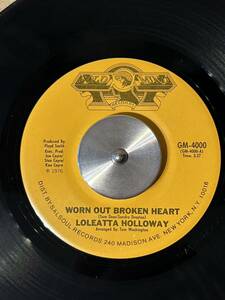 LOLEATTA HOLLOWAY / WORN OUT BROKEN HEART (7