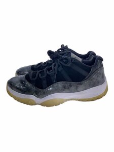 NIKE◆AIR JORDAN 11 RETRO LOW/エアジョーダンレトロロー/ブラック/528895-010/26cm