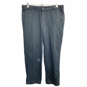 Dickies 874 ワークパンツ W40 ディッキーズ オリジナルフィット ビッグサイズ ブラック 古着卸 アメリカ仕入 2405-1605