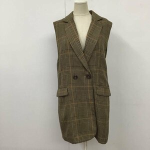 SLY FREE スライ ベスト ベスト 030BAK30-3250 CHECKED VEST ロング丈 Vest 10116218