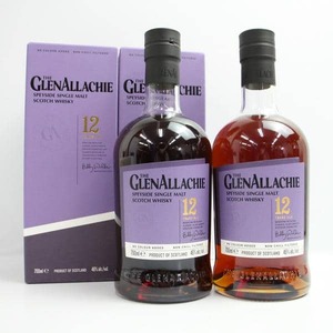 【2本セット】GLENALLACHIE（グレンアラヒー）12年 46％ 700ml X24K190015