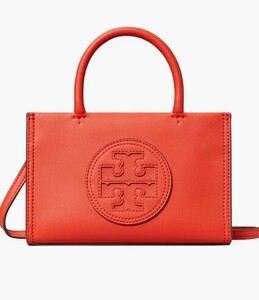 ロサンゼルスから最新本物をお届け!!　　直営モデル!!　日本未入荷　　Tory Burch Mini Ella Bio Tote　トートクロスボディバック