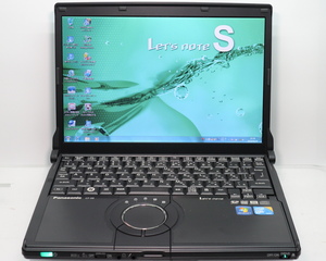 Panasonic Let’s note S9(ブラック) CF-S9LYFFDR/Core i5-560M vPro/4GBメモリ/HDD500GB/DVD/12.1TFT/Windows7 Professional 64bit #0524