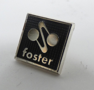 ■foster エンブレム ロゴプレート ロゴバッチ ① W21.5mm×H21mm FOSTEX