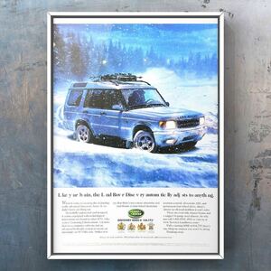 USA 当時物 ランドローバー ディスカバリー2 広告 / Land Rover discovery L318 中古 シリーズⅡ 2nd 4WD 純正 パーツ レンジローバー