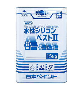 日本ペイント　水性シリコンベスト2　ツヤ有　標準色　15K