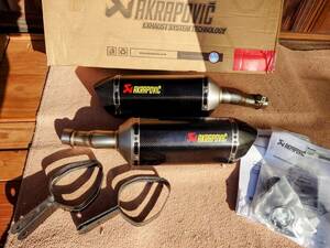 新品処分!! AKRAPOVIC NINJA1000/ABS Z1000SX アクラポビッチ スリップオンライン チタン S-Y9R11-HAPT