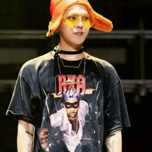 G DRAGON ジヨン 着 RZA ヴィンテージ tシャツ　サイズXL コピーライトあり