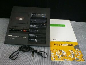 TMC-00528-03 YAMAHA ヤマハ カセットデッキ TC-800GL マリオ・ベリーニ 説明書付き ※ジャンク品