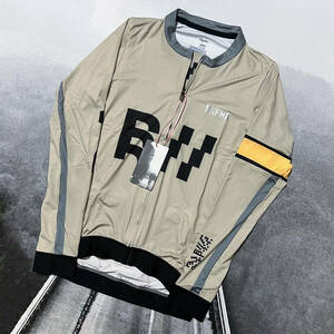 新品 Rapha 特別限定版 Men’s Pro Team LS Training Jersey Lサイズ グレー ラファ メンズ プロチーム トレーニング ジャージ 長袖