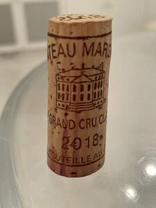 chateau margauxシャトーマルゴー2018コルク　状態良好　高級ワインコルクwine コレクション