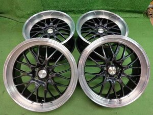 KR628　19インチホイール4本　F19X8.5J　5H　PCD114.3　OFF40/R　9.5J　5H　PCD114.3上尾