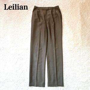 Leilian レリアン スラックス イージーパンツ 9号 M レディース C62417-64