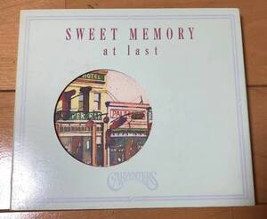 【僅少、ブックレット、スリーブ付】千趣会 Carpenters Sweet Memory At Last カーペンターズ スウィート メモリー ついに KR-NK04