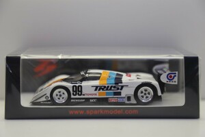 スパークモデル 1/43 トヨタ 92C-V トラスト 1992 鈴鹿 500km テストデイ #99 G.フーシェ/S.アンドスカー68CE/54