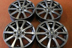 ★☆ MANARAY SPORT ガンメタ系色 ★☆ 15×4.5J +43 PCD100/4H 4本 ハスラー キャスト タント ムーヴカスタム 軽自動車 迅速発送 送料安い