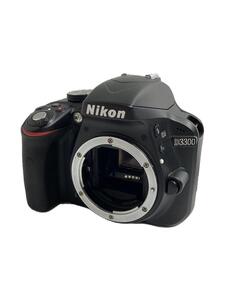 Nikon◆デジタル一眼カメラ D3300 ダブルズームキット [ブラック]//