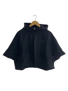 PRADA◆ジップパーカー/S/コットン/BLK/無地/138561 S202