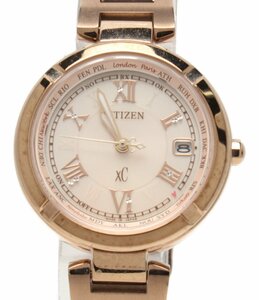 シチズン 腕時計 H246-T023193 クロスシー ソーラー シルバー レディース CITIZEN [0604]