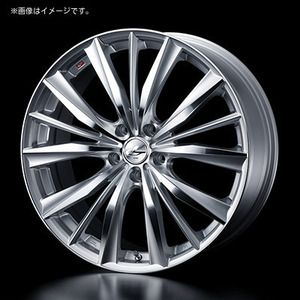 【個人宅発送可能】ウエッズ Weds 17X7.0J +47 5H PCD100 HSMC ホイール 1本 LEONIS VX レオニス・ブイエックス (33261)