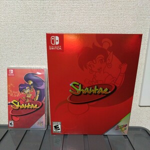 海外版　switch スイッチ　シャンティ　shantae 限定版　LIMITED RUN LRG サントラ　ポスター