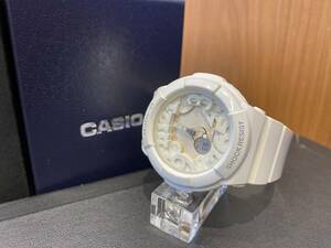 CASIO カシオ Baby-G　レディース 腕時計　アナログ　アナデジ　ウォッチ　防水　BGA-131-7B　白　ホワイト ネオンダイアルシリーズ ★944