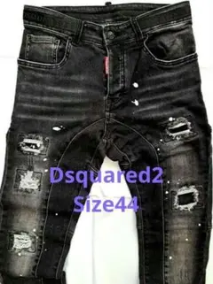 12/8まで限定❕【新品44未使用】Dsquared2ブラックディースクエアード