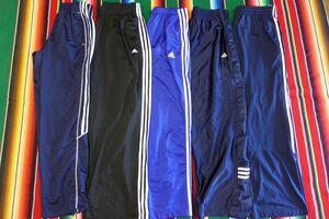 xPT-JOG8 アディダス adidas ナイロンジャージパンツ トラックパンツ￥1～ビンテージUSA古着卸セット業者まとめ