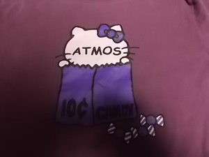 アトモス atmos キティ kitty コラボ Tシャツ L