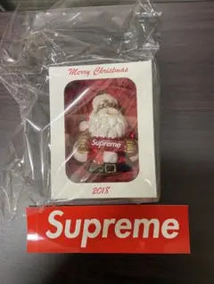 新品未開封　Supreme Santa Ornament "Red"