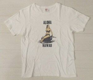 古着/Tシャツ/BARNS OUT FITTERS/バーンズ/ALOHA HAWAII/ハワイ/日本製/Made in Japan/アメカジ/オールド/レトロ/クラシック