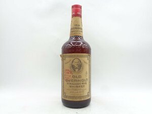 【1円】～ OLD OVERHOLT オールド オーバーホルト ストレート ライ ウイスキー 4/5QUART 43% Q017691