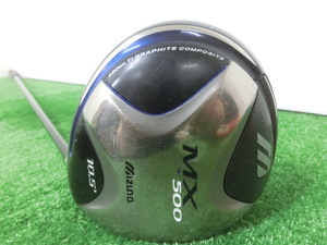 ♪MIZUNO ミズノ MX-500 1W ドライバー 10.5° /純正 シャフト EXSAR 50 FLEX-S G6384♪