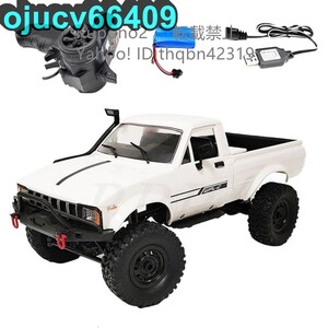 WPL C14 1/16 2.4GHz 4WD RCクローラーヘッドライトRTR付きオフロードセミトラック車