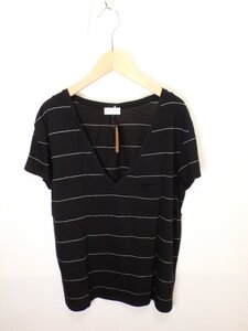 サンローラン　SAINT LAURENT ミニポケVネック半袖Ｔシャツ【L