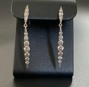 KASHIKEY【 カシケイ 】ネイキッド D1.00ct K18 ピアス