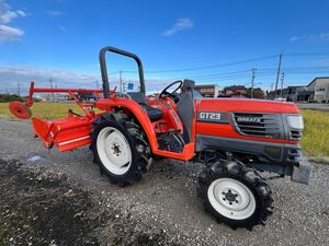 ★富山発★クボタ KUBOTA トラクター GT-23 4WD 23馬力　 ロータリー付　RL170T