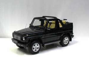 【OTTO】1/18 メルセデスベンツ G500 (W463)コンバーチブル 2007年 ブラック(商品№ OTM1040 )レジン製のミニカー