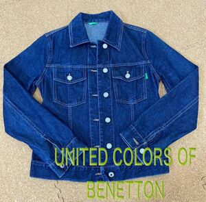 ユナイテッドカラーズオブベネトン、UNITED COLORS OF BENETTON デニムジャケット