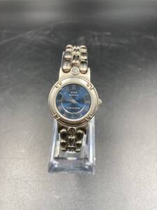 ANNE KLEIN Ⅱ　WATER 100 RESIST　HONG KONG MOVT　AL21　腕時計　レディース　３針　中古　シルバー　ブルー　ジャンク　＊A1887-1＊